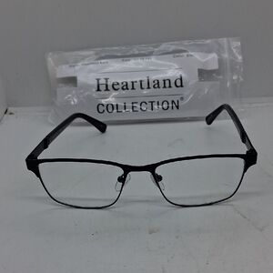 NWT Rxable Heartland Ezra Black Eyeglass Frames
